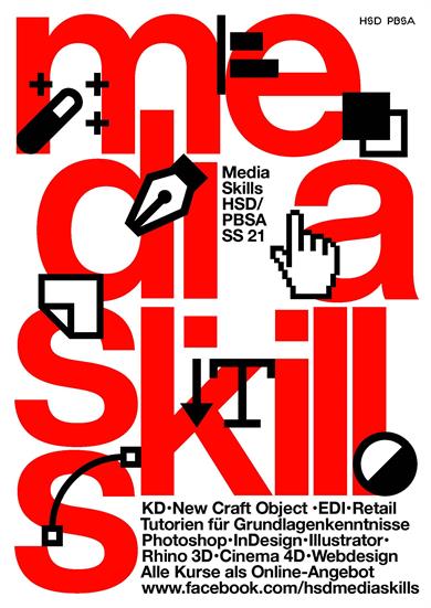 HSD MEDIA SKILLS SS2021 POSTER